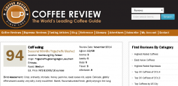 94.COFFEE REVIEW –CofFeeling Seasonal Mini-Me Yirgacheffe Washed